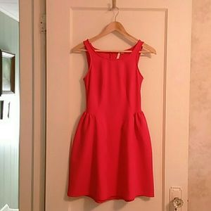 Red Flare Dress